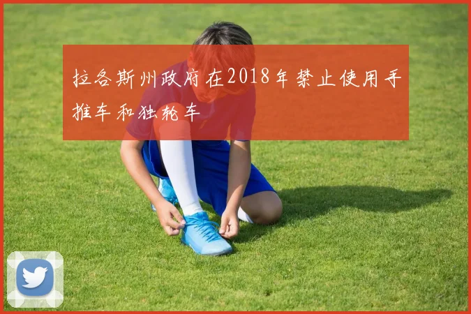 拉各斯州政府在2018年禁止使用手推车和独轮车